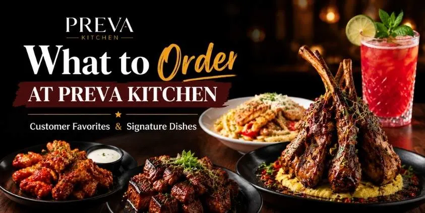 Preva Kitchen Menu