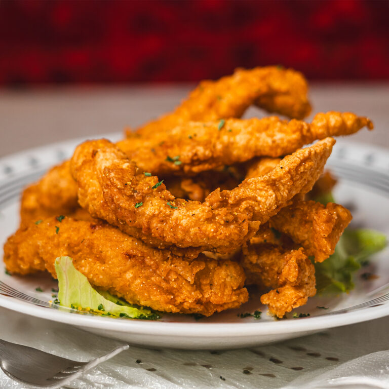 Golden Fried Catfish & Lobster Bites