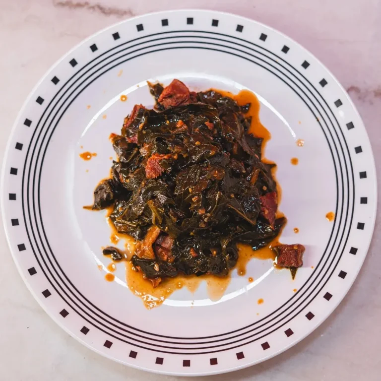 Collard Greens with Turkey Meat