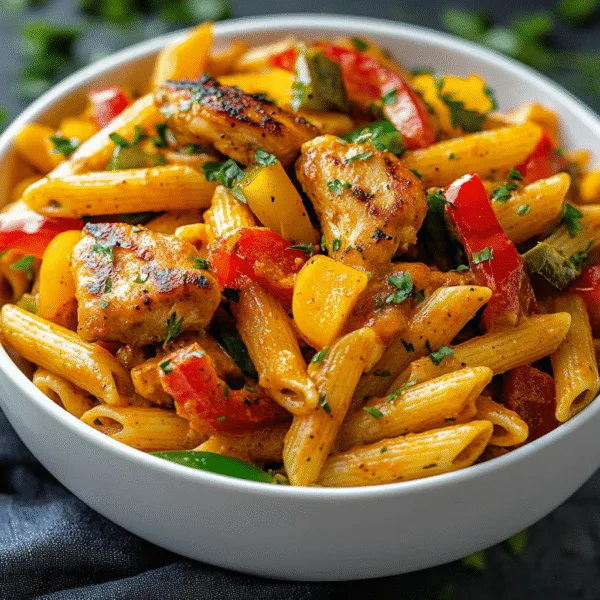 Creamy Caribbean Rasta Pasta