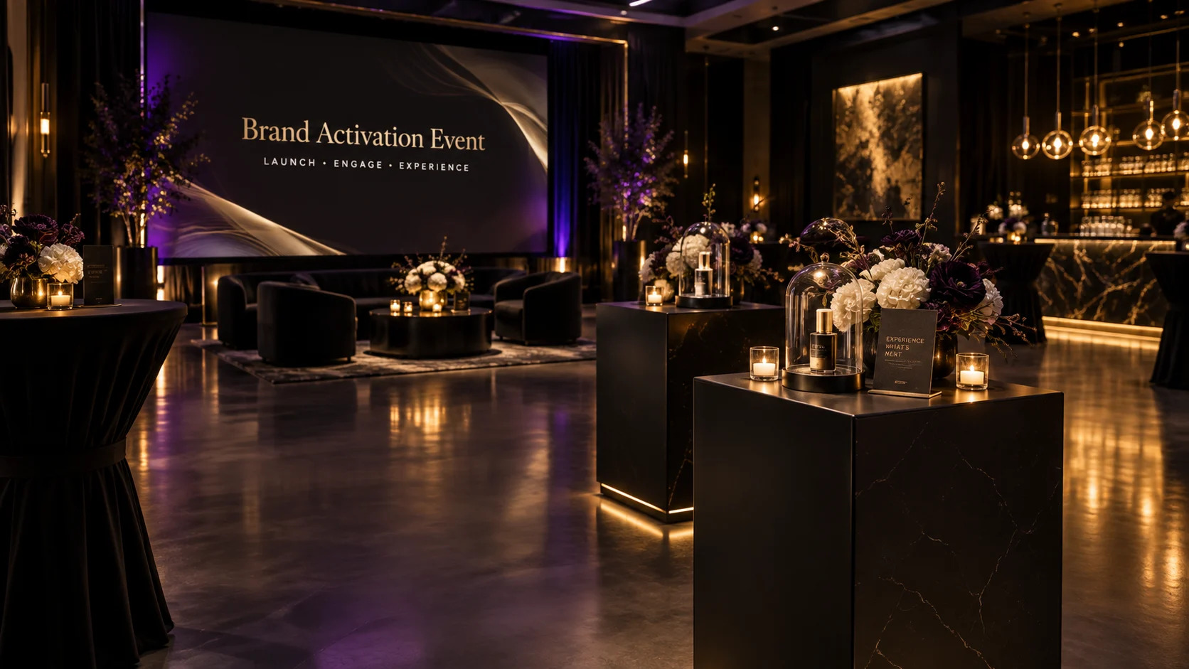 Brand activation venue at PREVA in Redford, Michigan