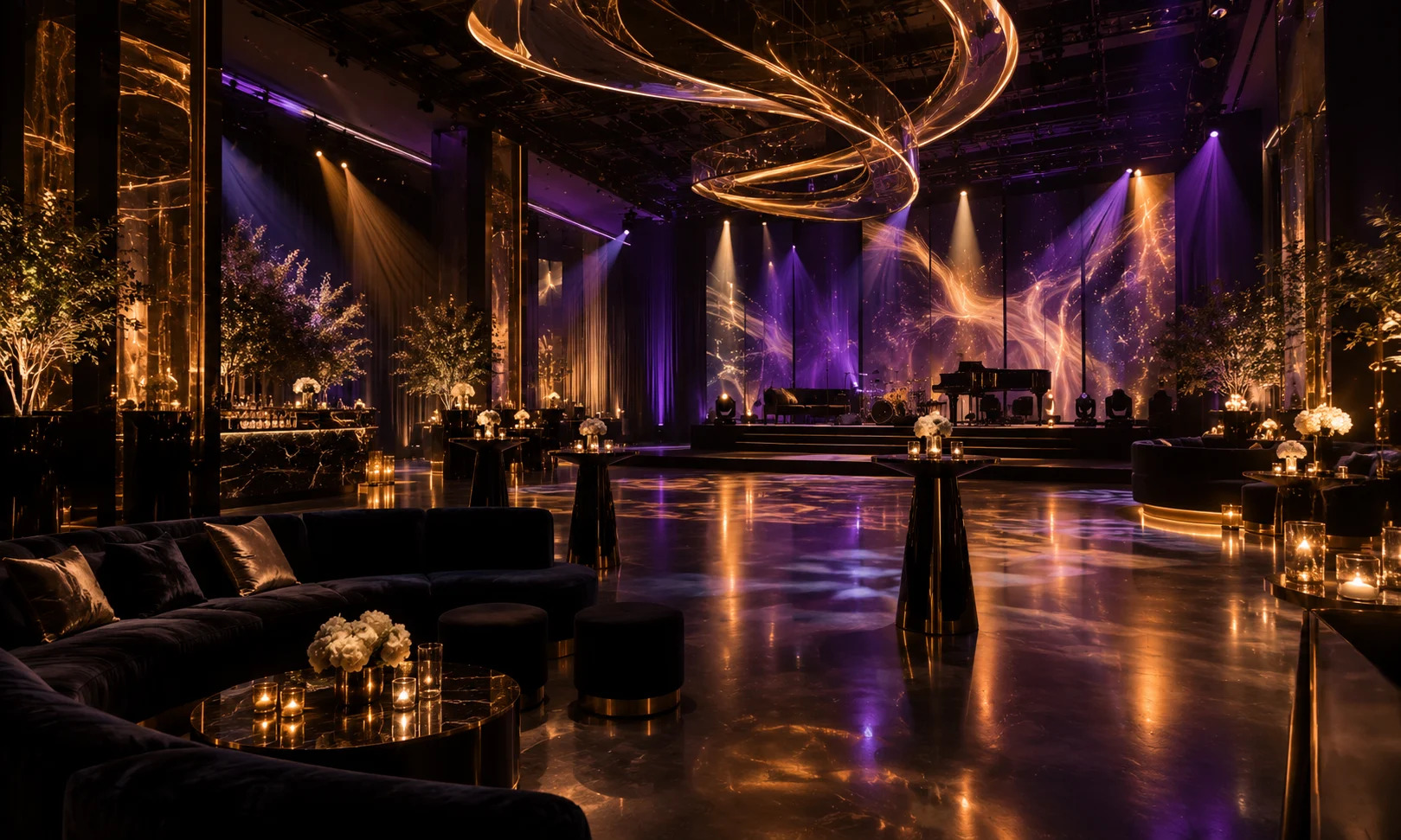 Immersive event production at PREVA in Redford, Michigan