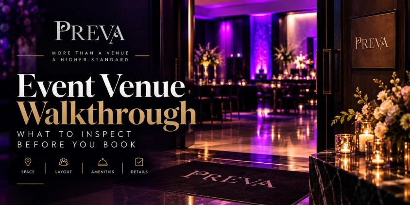 Event Venue Walkthrough